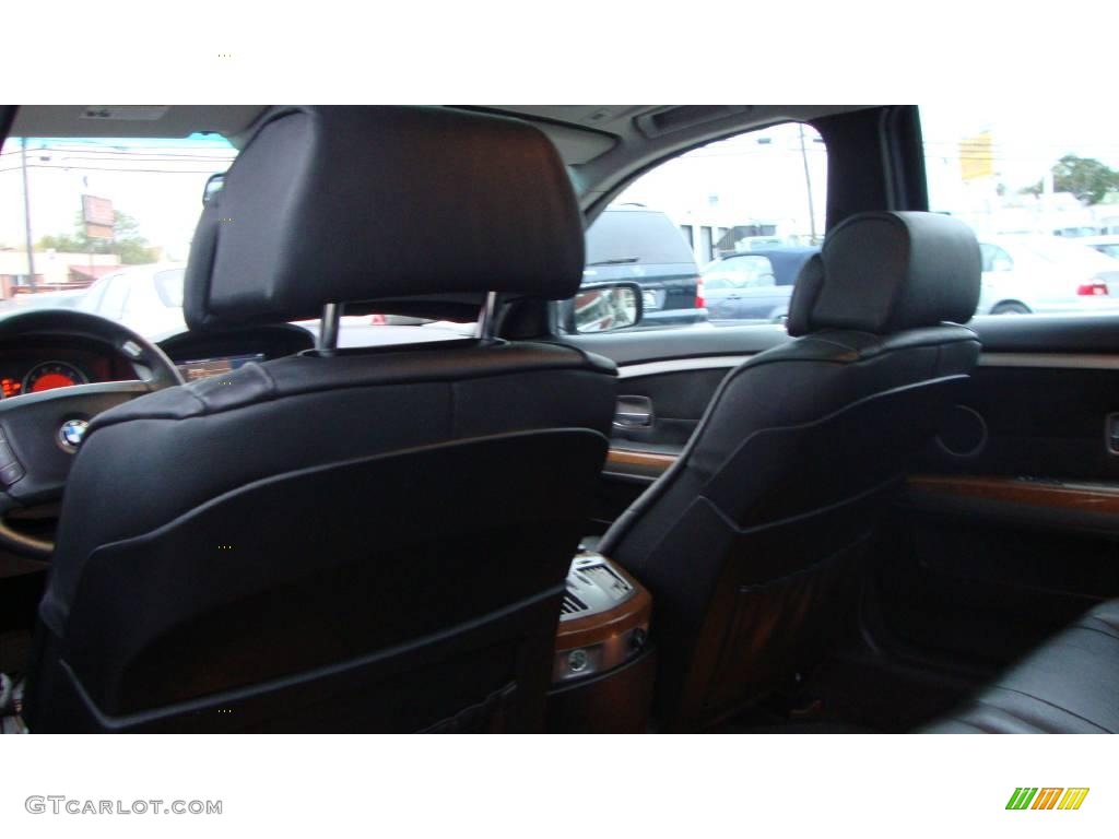 2007 7 Series 750Li Sedan - Black Sapphire Metallic / Black photo #10