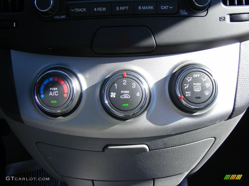 2007 Elantra GLS Sedan - Seattle Light Blue / Gray photo #33