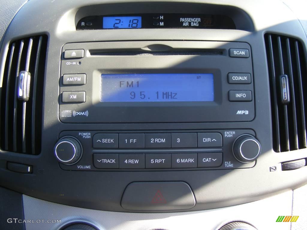 2007 Elantra GLS Sedan - Seattle Light Blue / Gray photo #34