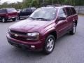 2005 Majestic Red Metallic Chevrolet TrailBlazer LT 4x4  photo #1