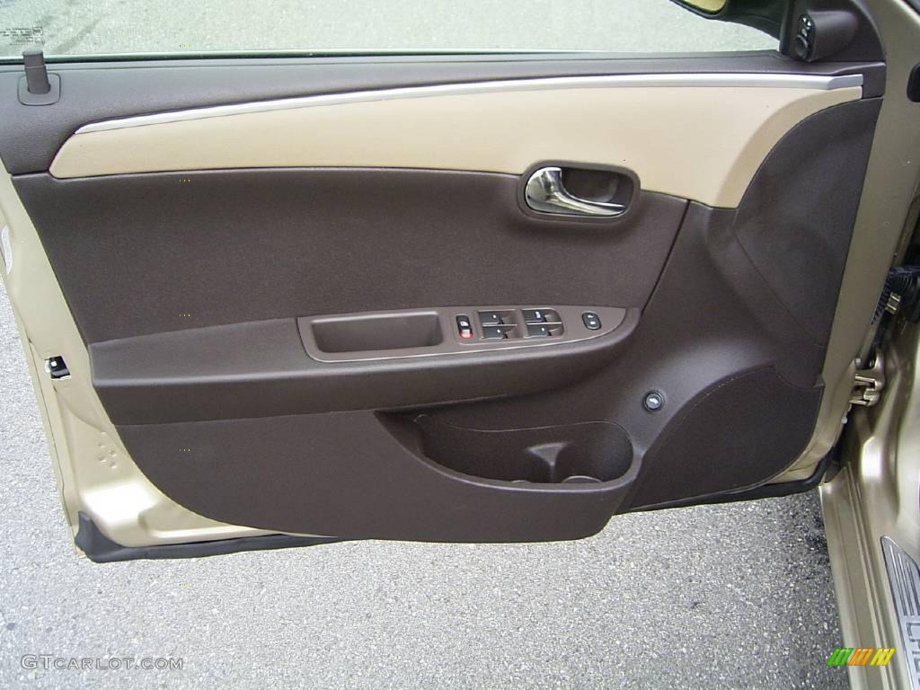 2008 Malibu LS Sedan - Sandstone Metallic / Cocoa/Cashmere Beige photo #6
