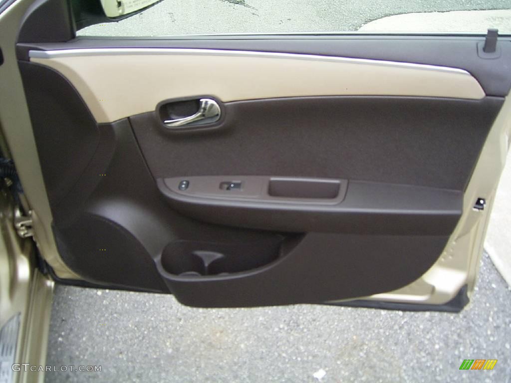 2008 Malibu LS Sedan - Sandstone Metallic / Cocoa/Cashmere Beige photo #14