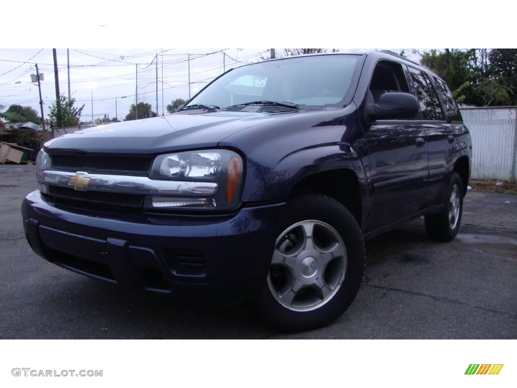 2008 TrailBlazer LS - Imperial Blue Metallic / Light Gray photo #1