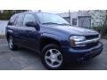 2008 Imperial Blue Metallic Chevrolet TrailBlazer LS  photo #2