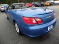 2008 Marathon Blue Pearl Chrysler Sebring Touring Convertible  photo #13