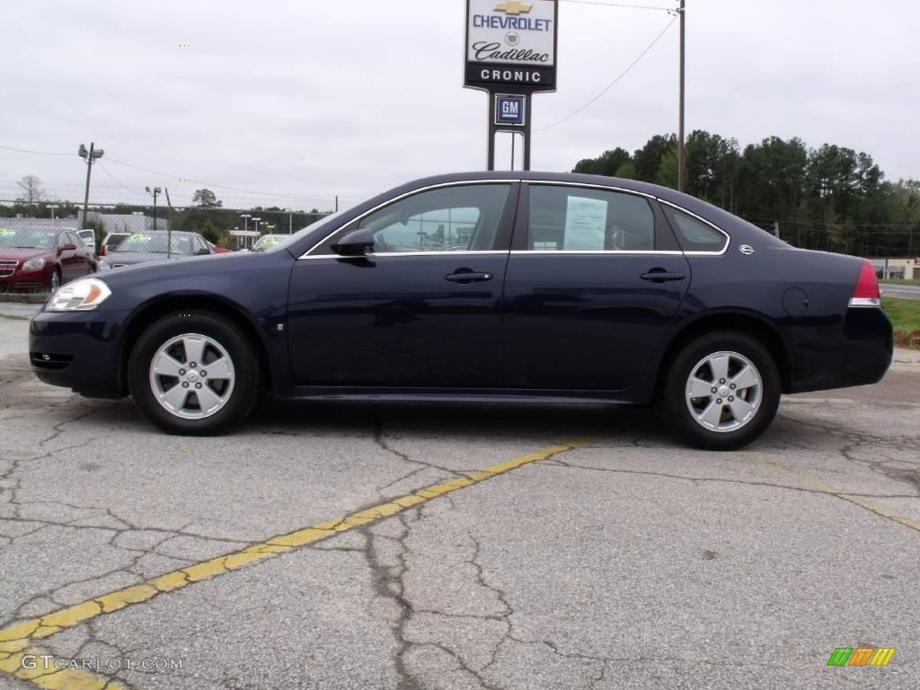 2009 Impala LT - Imperial Blue Metallic / Ebony photo #1
