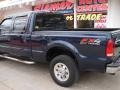 2005 True Blue Metallic Ford F250 Super Duty XLT Crew Cab 4x4  photo #19