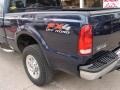 2005 True Blue Metallic Ford F250 Super Duty XLT Crew Cab 4x4  photo #37