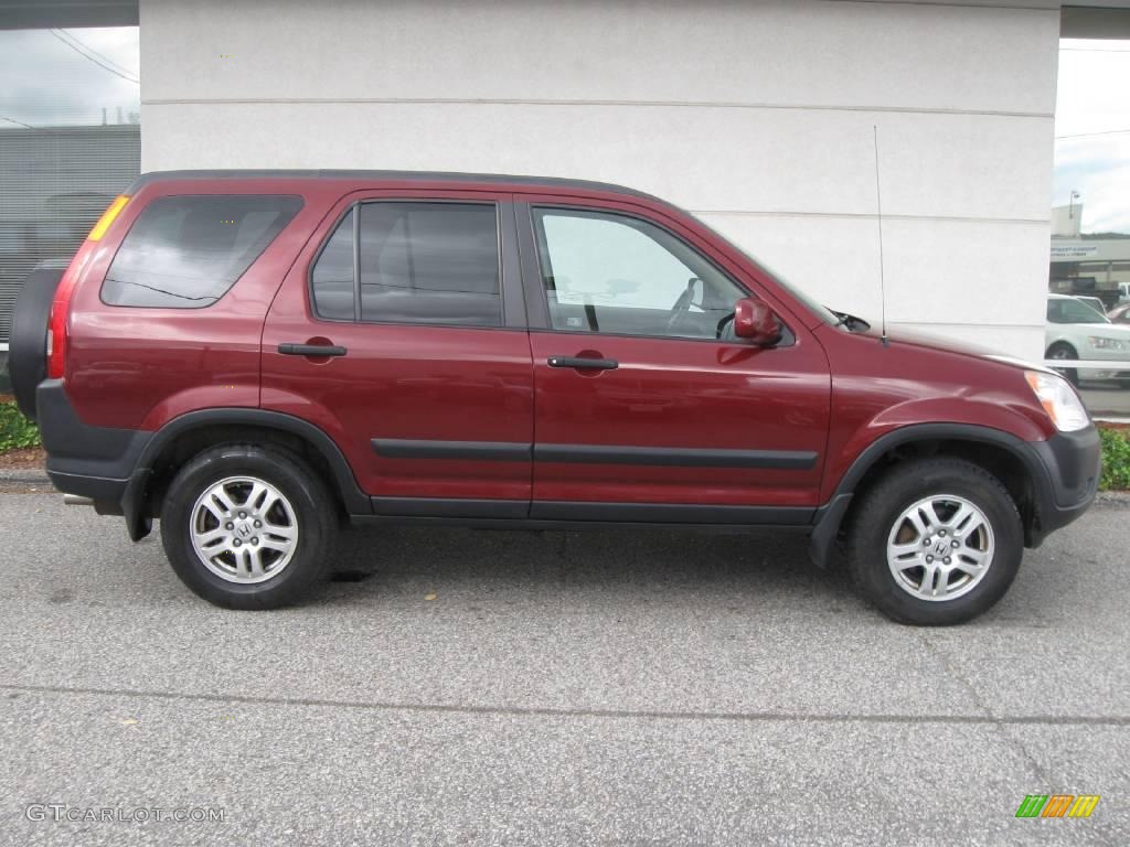 2003 CR-V EX 4WD - Chianti Red Pearl / Saddle photo #2