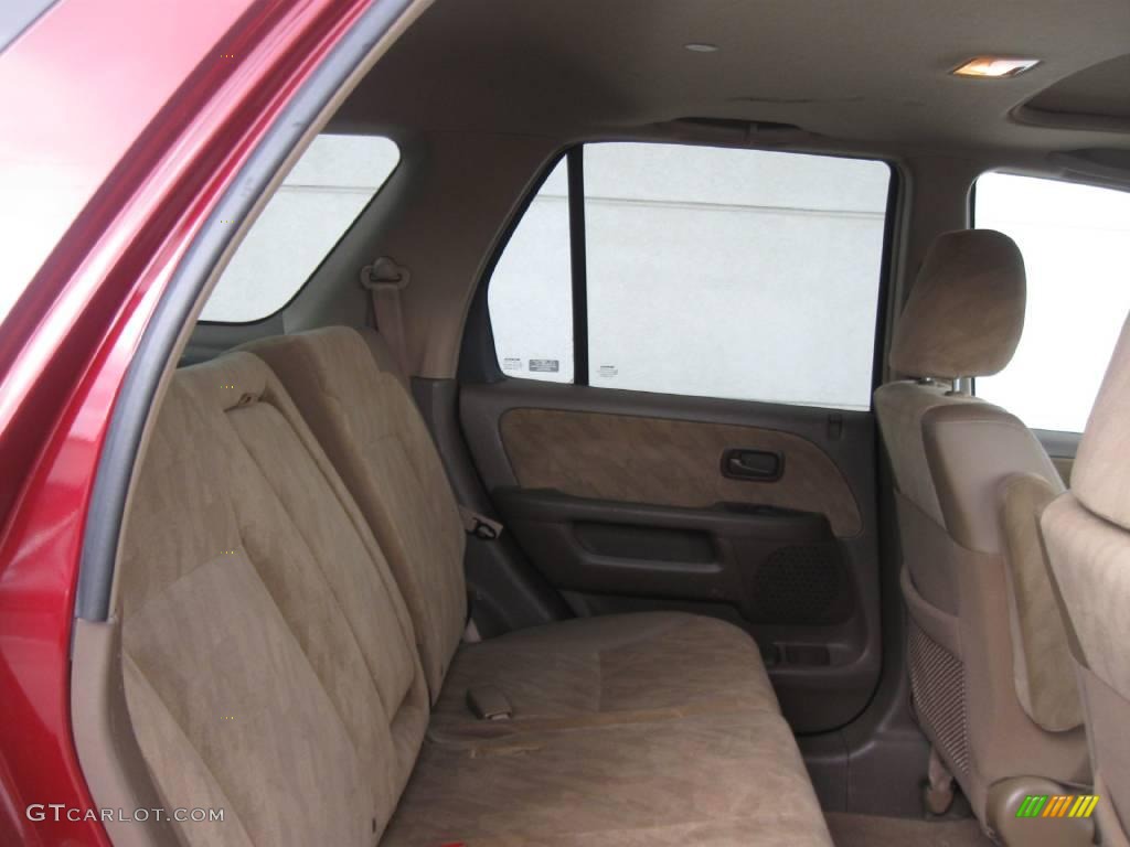 2003 CR-V EX 4WD - Chianti Red Pearl / Saddle photo #5