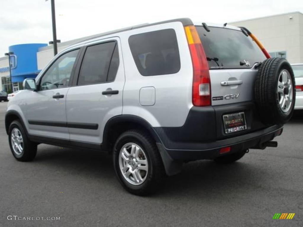 2003 CR-V EX 4WD - Satin Silver Metallic / Black photo #3