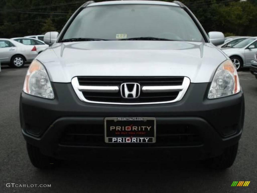 2003 CR-V EX 4WD - Satin Silver Metallic / Black photo #8