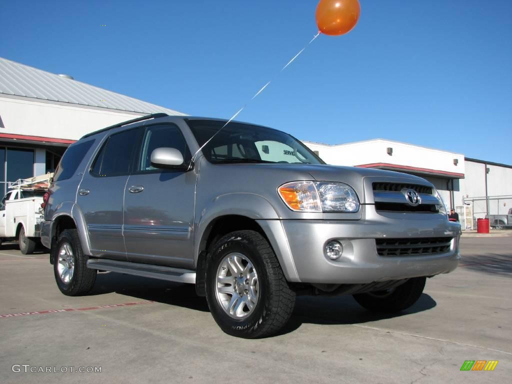 Silver Sky Metallic Toyota Sequoia