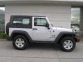 2008 Bright Silver Metallic Jeep Wrangler X 4x4  photo #2