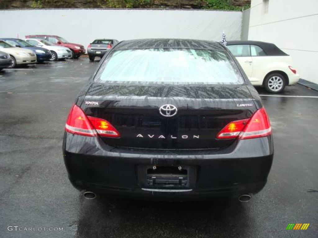 2007 Avalon Limited - Black / Light Gray photo #3