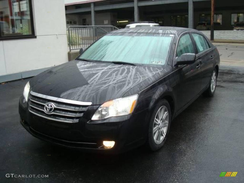 2007 Avalon Limited - Black / Light Gray photo #8