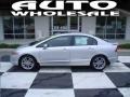 2008 Alabaster Silver Metallic Honda Civic Si Sedan  photo #1
