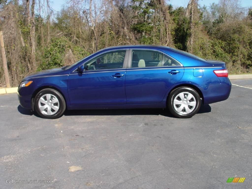 2009 Camry  - Blue Ribbon Metallic / Ash photo #6