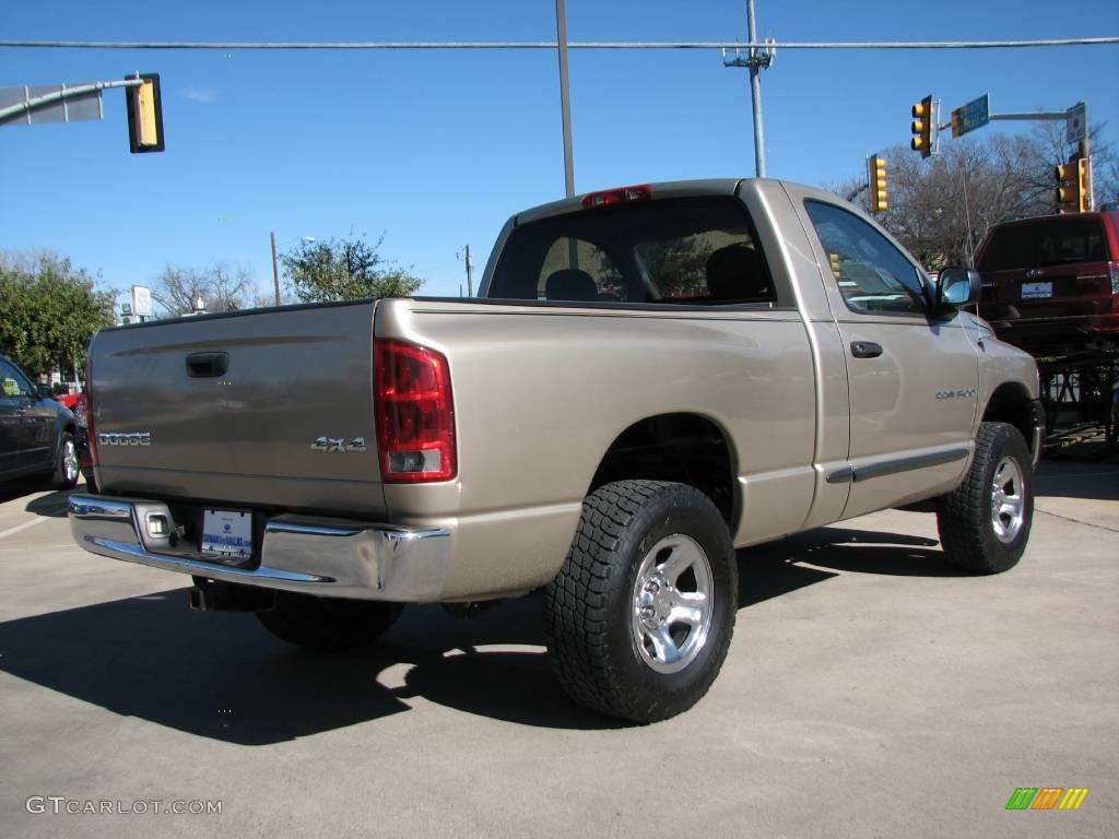 2003 Ram 1500 ST Regular Cab 4x4 - Light Almond Pearl / Taupe photo #7