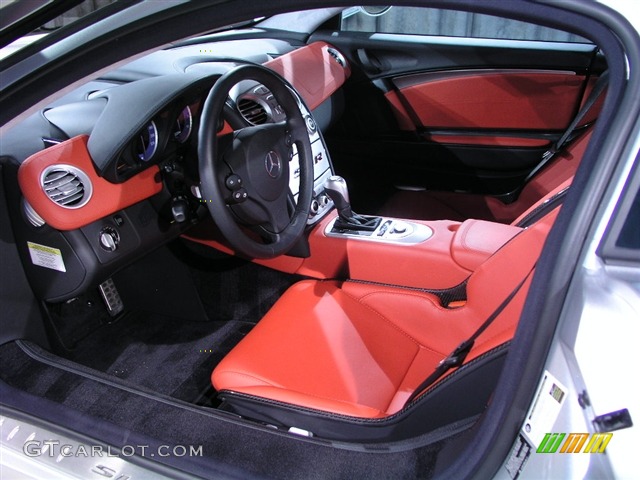 Red Leather Interior 2006 Mercedes-Benz SLR McLaren Photo #199558