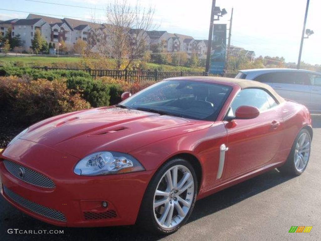 2008 XK XKR Convertible - Salsa Red / Charcoal photo #1