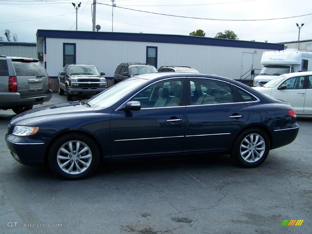 2008 Azera Limited - Venetian Blue / Gray photo #1