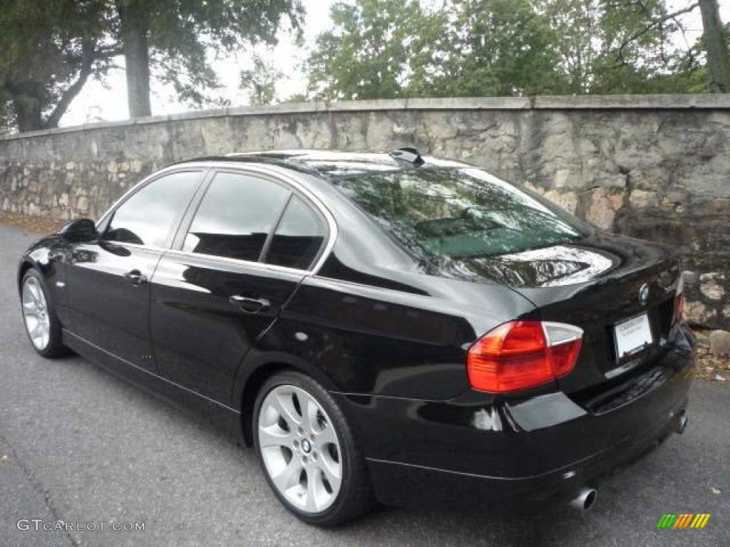 2008 3 Series 335i Sedan - Jet Black / Black photo #3