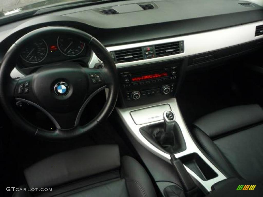 2008 3 Series 335i Sedan - Jet Black / Black photo #23