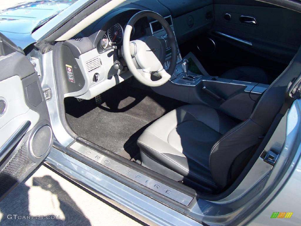 2005 Crossfire Limited Coupe - Sapphire Silver Blue Metallic / Dark Slate Grey/Medium Slate Grey photo #6