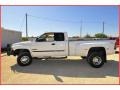 2002 Bright White Dodge Ram 3500 SLT Quad Cab 4x4 Dually  photo #2