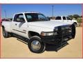 2002 Bright White Dodge Ram 3500 SLT Quad Cab 4x4 Dually  photo #8