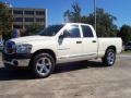 2007 Bright White Dodge Ram 1500 Big Horn Edition Quad Cab  photo #1