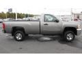 2007 Graystone Metallic Chevrolet Silverado 2500HD LT Regular Cab 4x4  photo #5