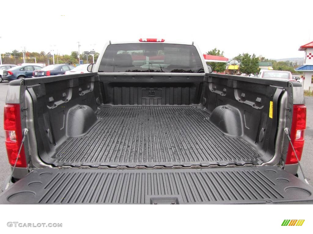 2007 Silverado 2500HD LT Regular Cab 4x4 - Graystone Metallic / Ebony photo #8