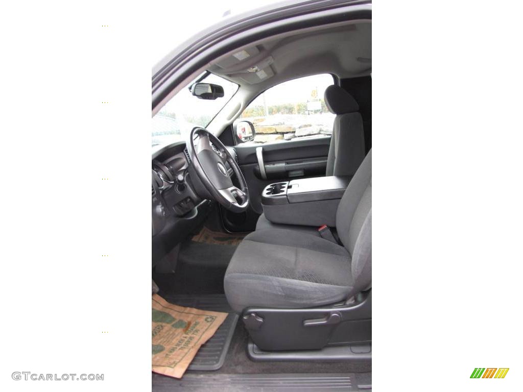 2007 Silverado 2500HD LT Regular Cab 4x4 - Graystone Metallic / Ebony photo #9