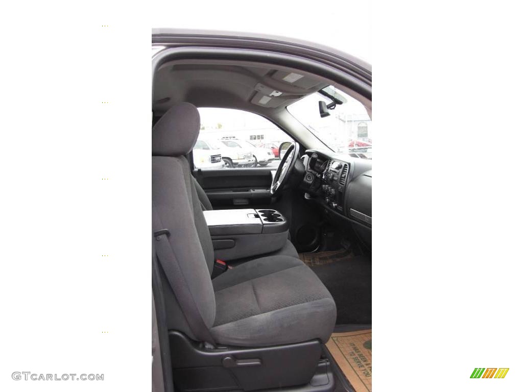 2007 Silverado 2500HD LT Regular Cab 4x4 - Graystone Metallic / Ebony photo #11