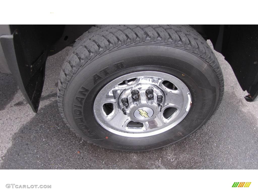 2007 Silverado 2500HD LT Regular Cab 4x4 - Graystone Metallic / Ebony photo #12