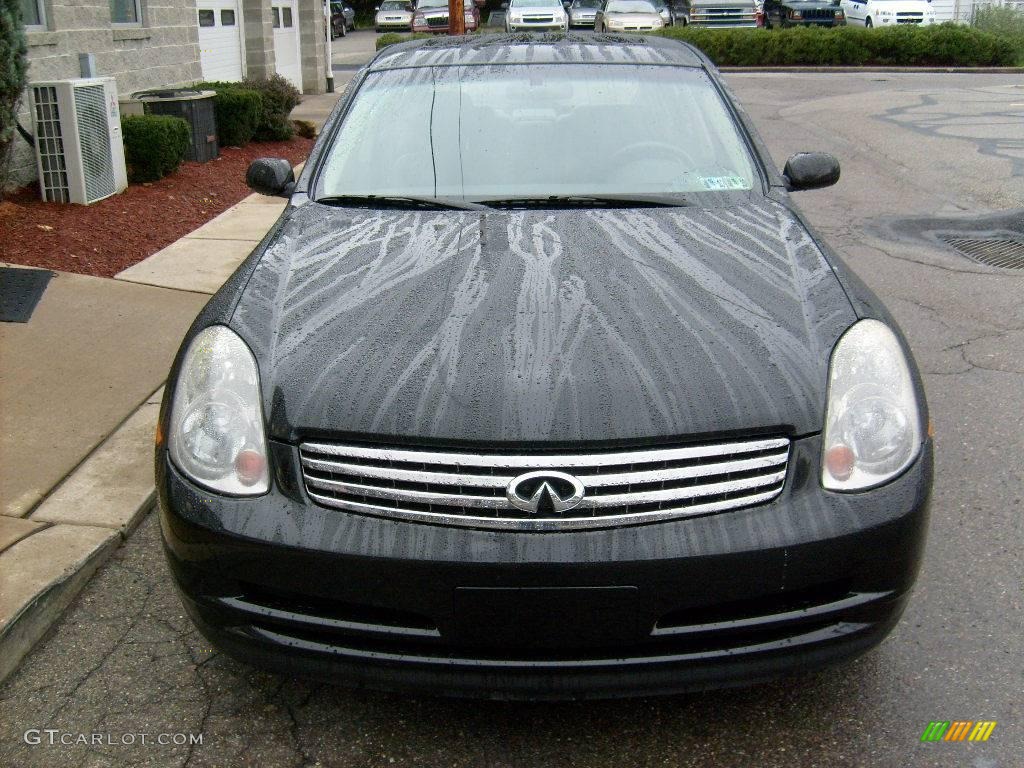 2004 G 35 x Sedan - Black Obsidian / Graphite photo #6