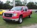 Fire Red - Sierra 2500HD SLE Crew Cab 4x4 Photo No. 2