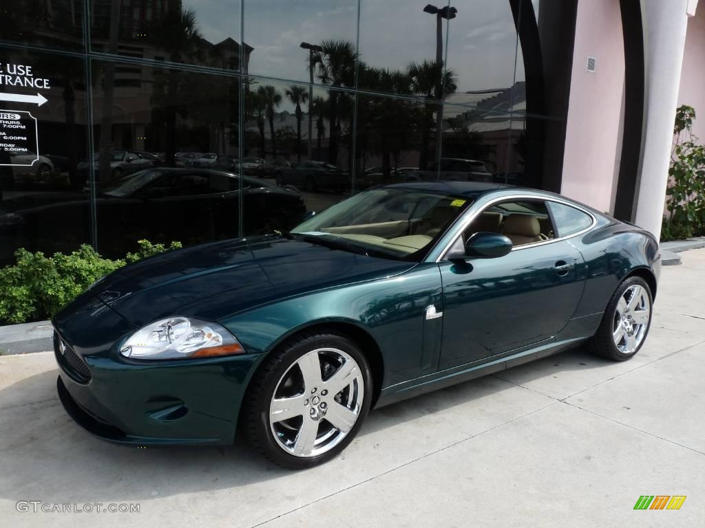 Emerald Fire Jaguar XK