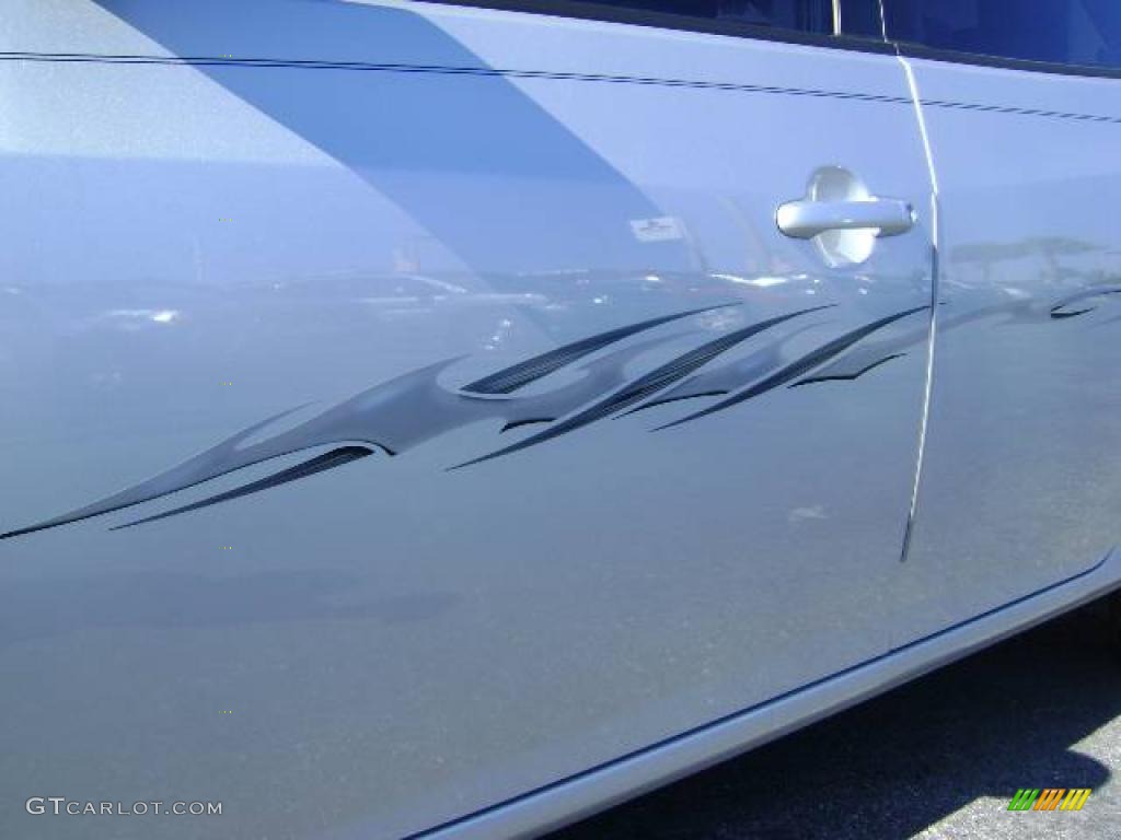 2008 Elantra GLS Sedan - QuickSilver Metallic / Gray photo #9