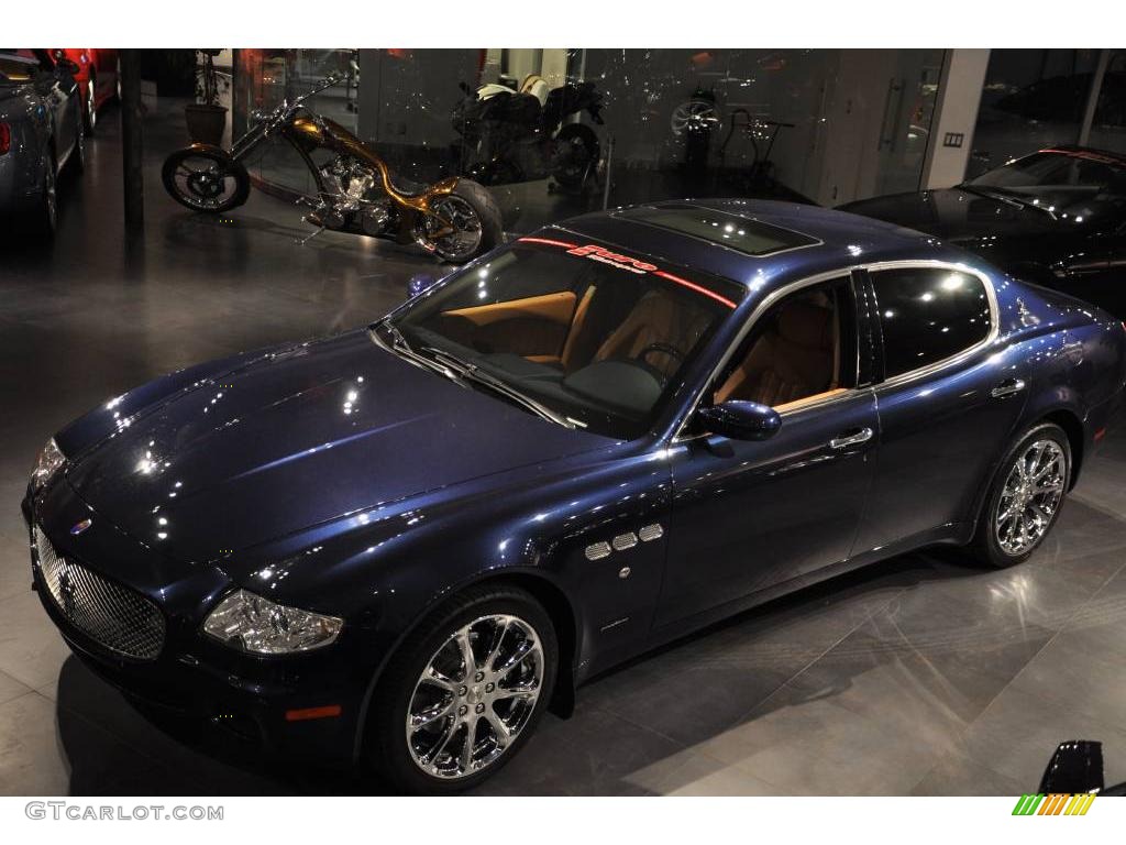 2007 Quattroporte  - Blue / Brown photo #3