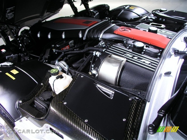 2006 Mercedes-Benz SLR McLaren 5.5 Liter AMG Supercharged SOHC 24-Valve V8 Engine Photo #199635