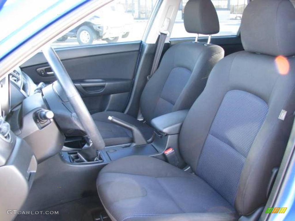 2006 MAZDA3 s Hatchback - Winning Blue Metallic / Black photo #10