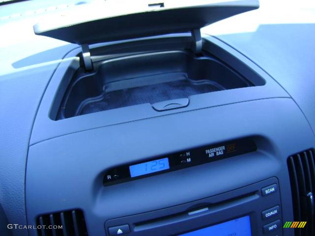 2008 Elantra GLS Sedan - QuickSilver Metallic / Gray photo #29