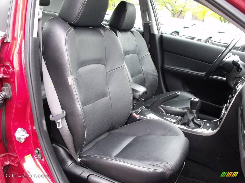 2006 MAZDA6 MAZDASPEED6 Grand Touring - Velocity Red Mica / Black photo #11