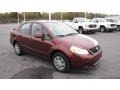 Cherry Red Metallic - SX4 Sedan Photo No. 4