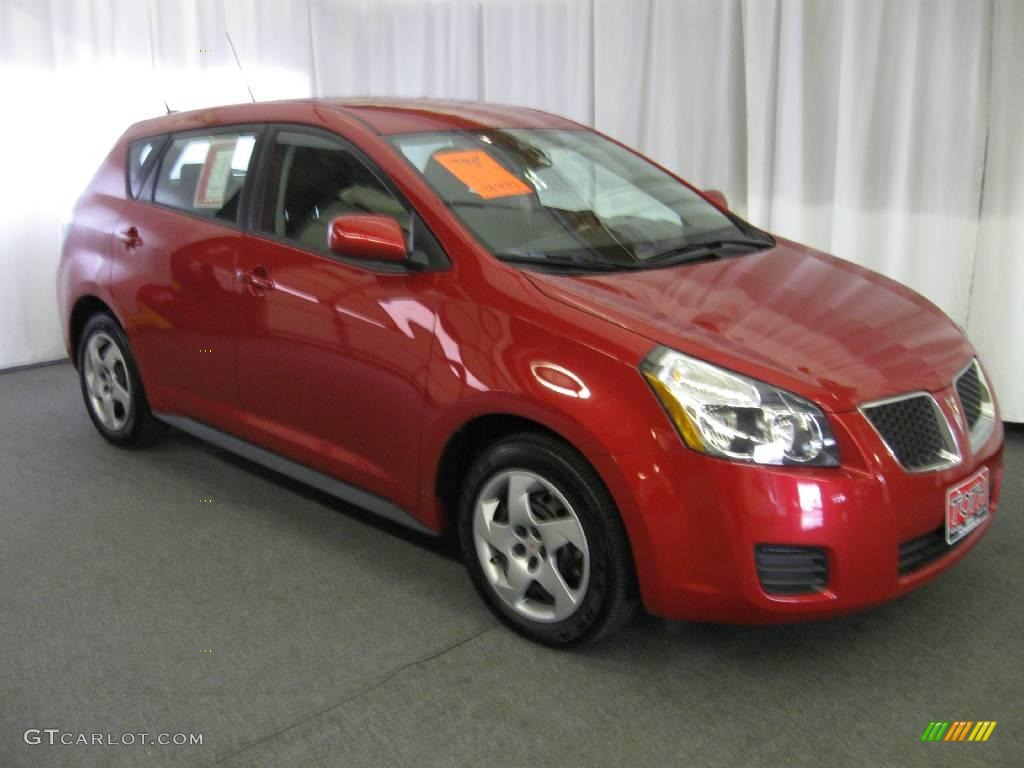 Red Hot Metallic Pontiac Vibe