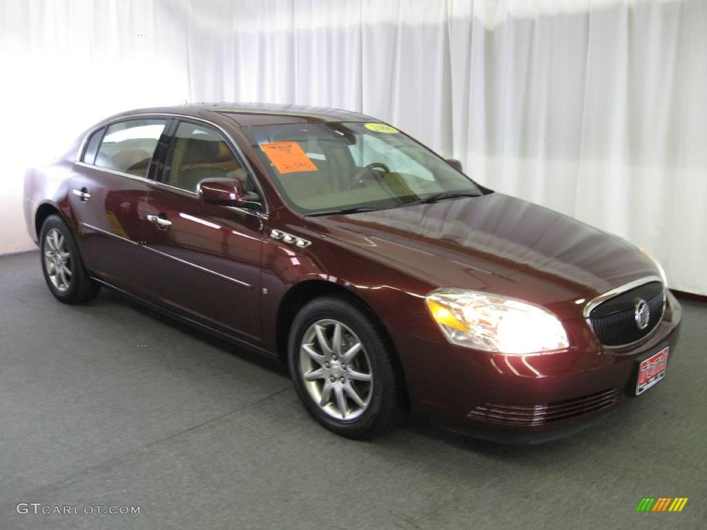 Dark Garnet Red Metallic Buick Lucerne