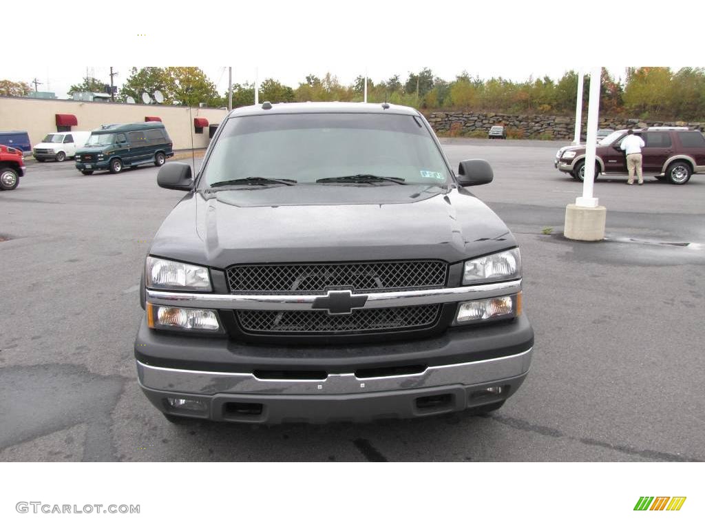 2005 Silverado 1500 Z71 Crew Cab 4x4 - Black / Dark Charcoal photo #3